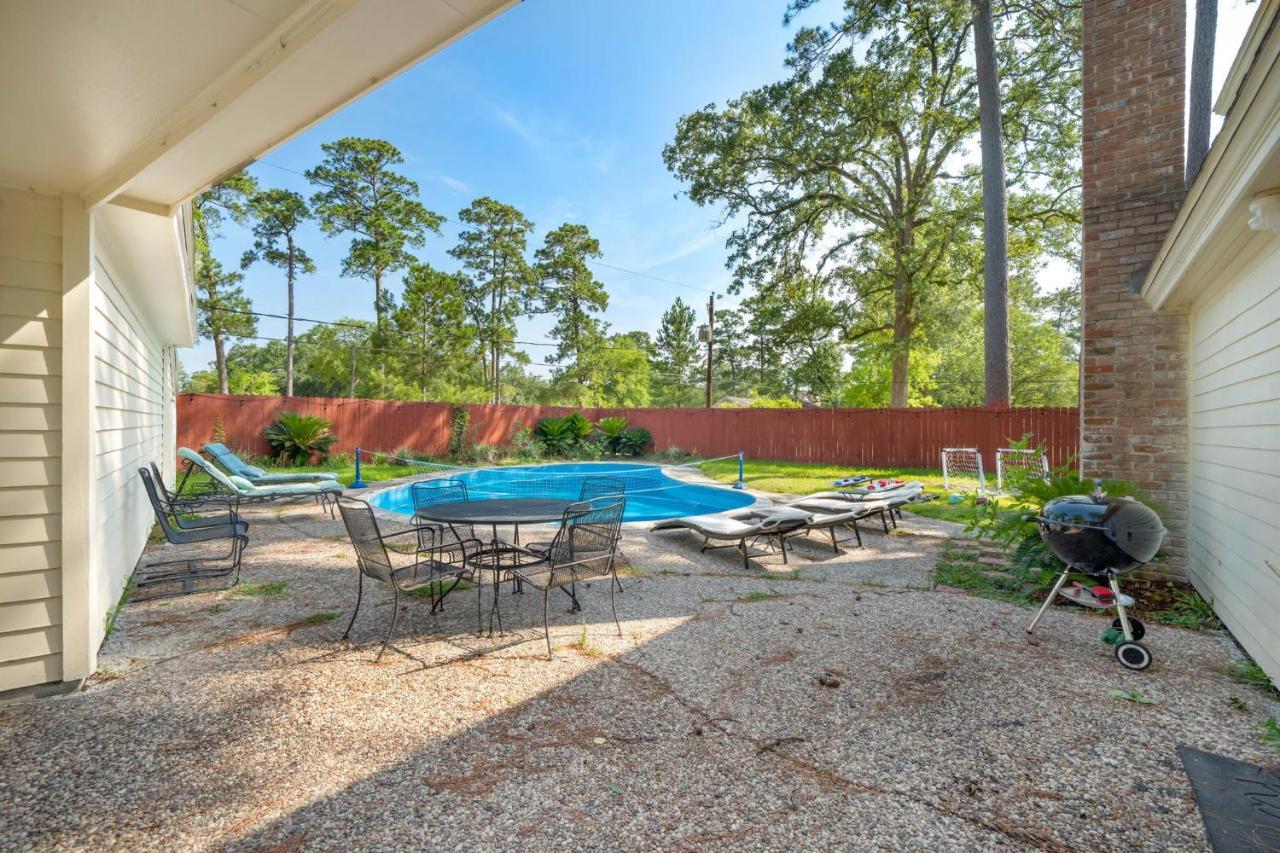 Vila Pool Oasis Games Wifi Bbq Yard Sleep 16 Houston Exteriér fotografie